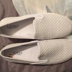 Ralph lauren slip on sneaker